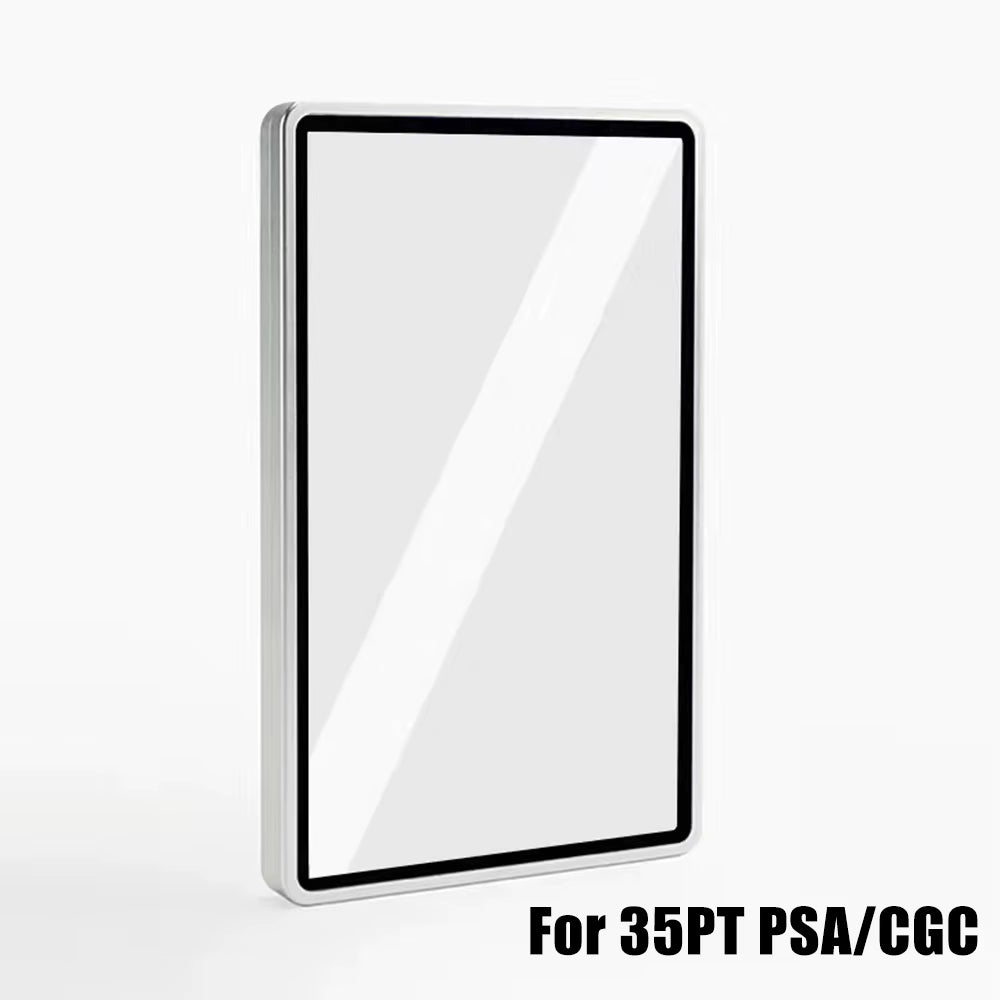 Multicolor Aluminum Alloy Graded Card Protect Cases for PSA CGC BGS Graded Cards, Scratch Resistant Trading Card Holder