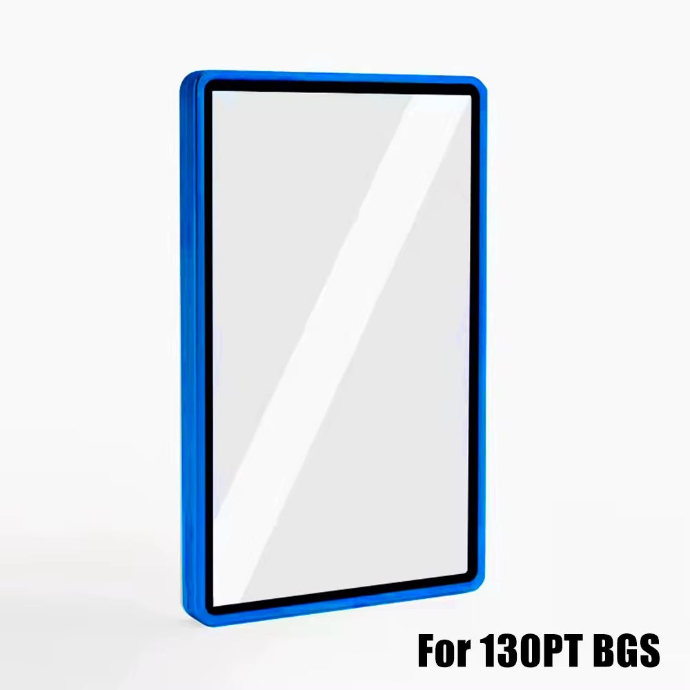 Multicolor Aluminum Alloy Graded Card Protect Cases for PSA CGC BGS Graded Cards, Scratch Resistant Trading Card Holder