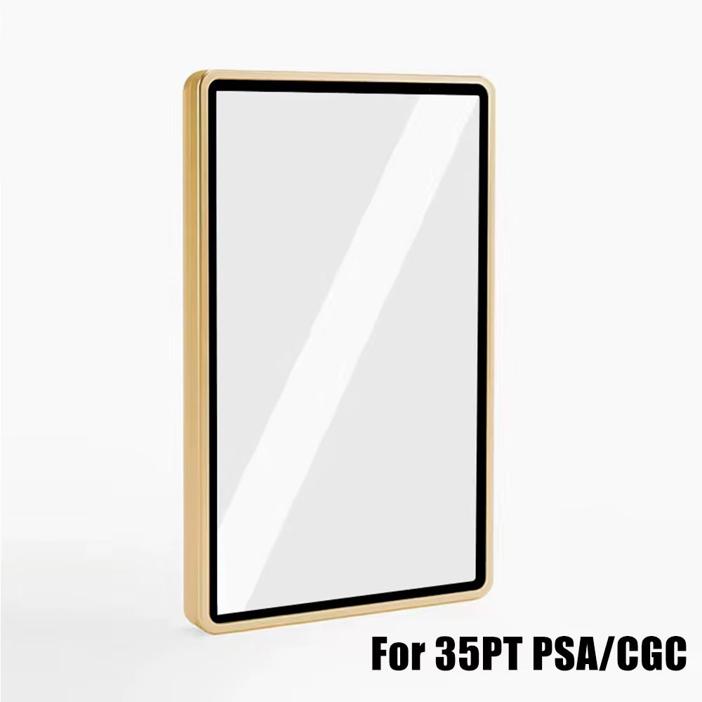 Multicolor Aluminum Alloy Graded Card Protect Cases for PSA CGC BGS Graded Cards, Scratch Resistant Trading Card Holder