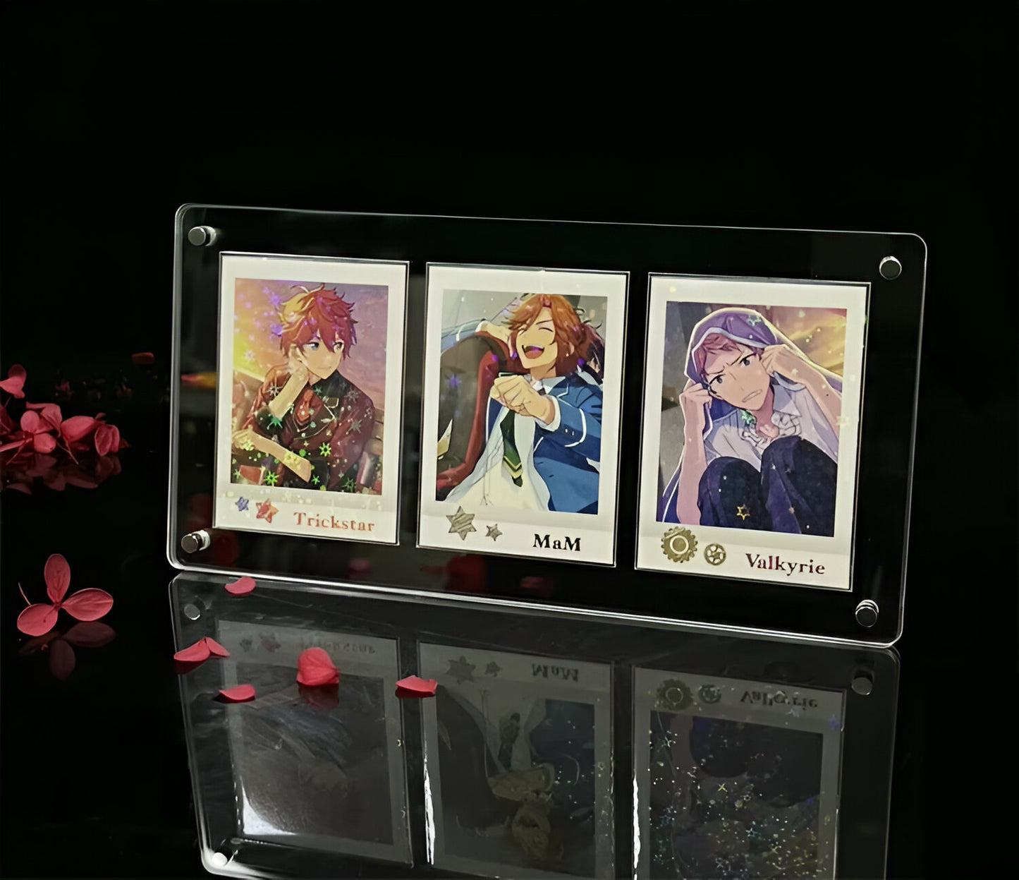 Cadre d'exposition cartes de collection : Pokémon / Yu-Gi-Oh / P.A Shot / Extra Action