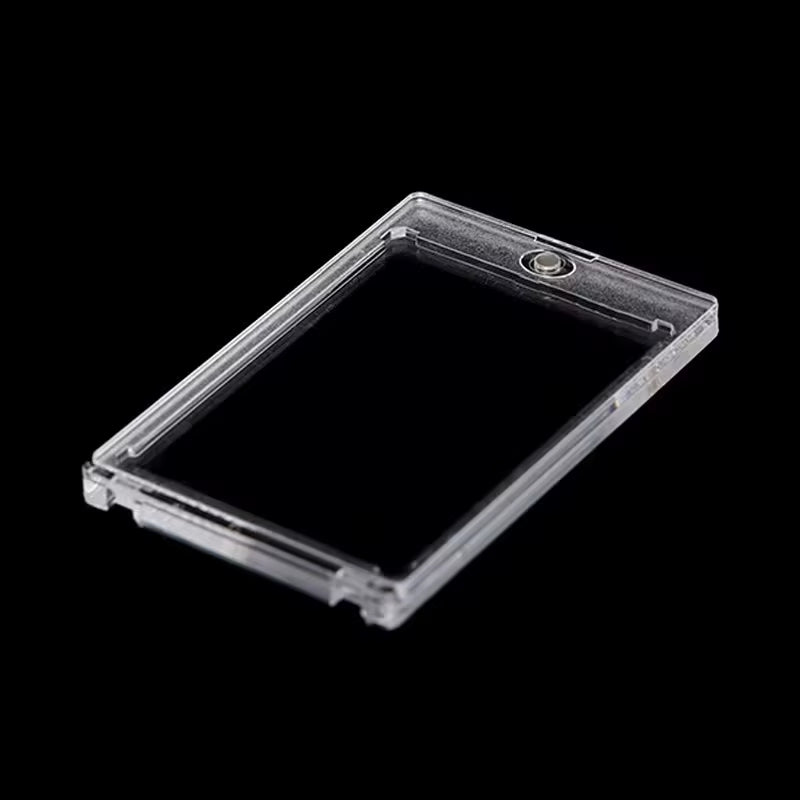 Pokemon Card Sleeves Magnetic Card Cover Transparent VMAX Protector Cards Folder Yugioh Pokémon Case Holder Kids Toy Gift