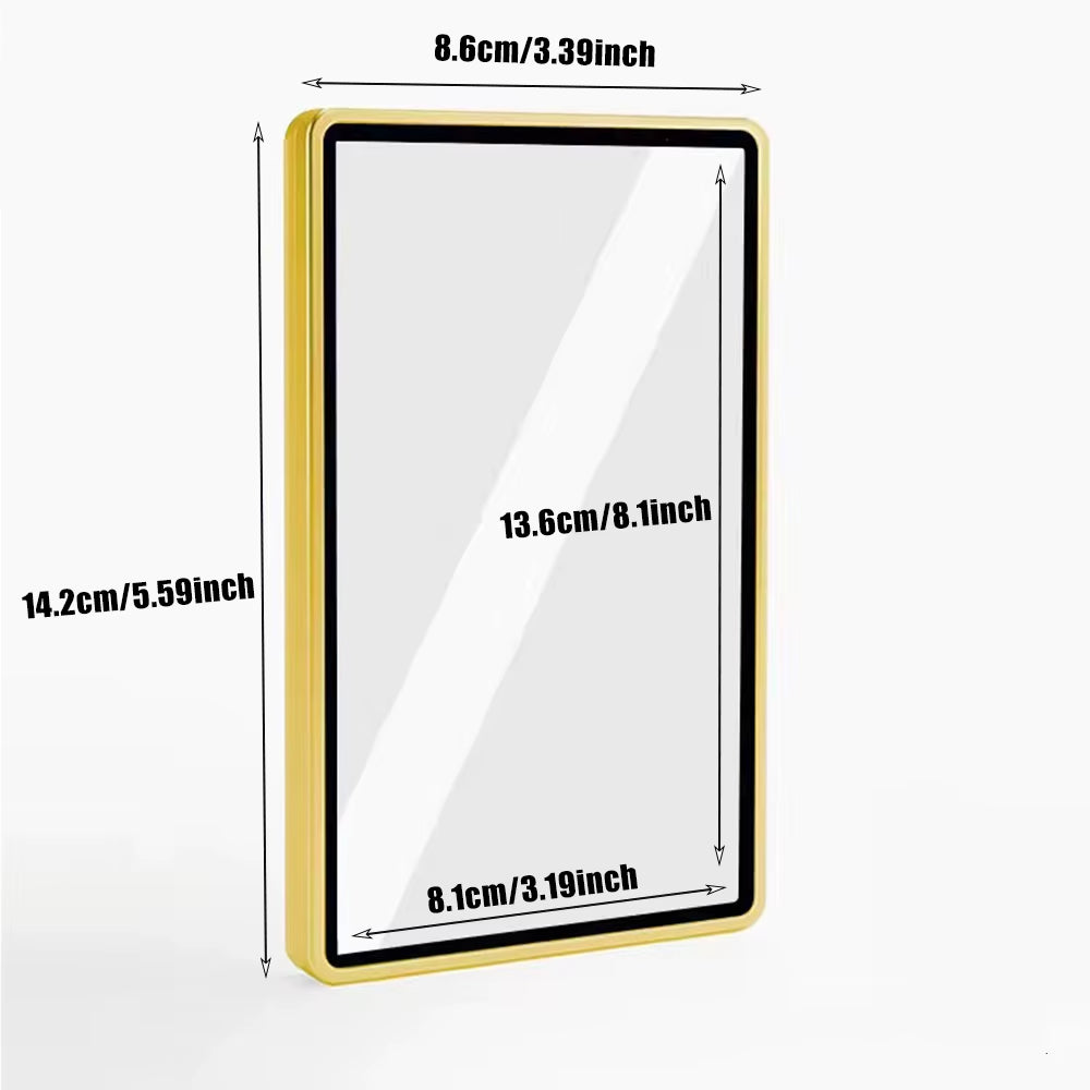 Multicolor Aluminum Alloy Graded Card Protect Cases for PSA CGC BGS Graded Cards, Scratch Resistant Trading Card Holder