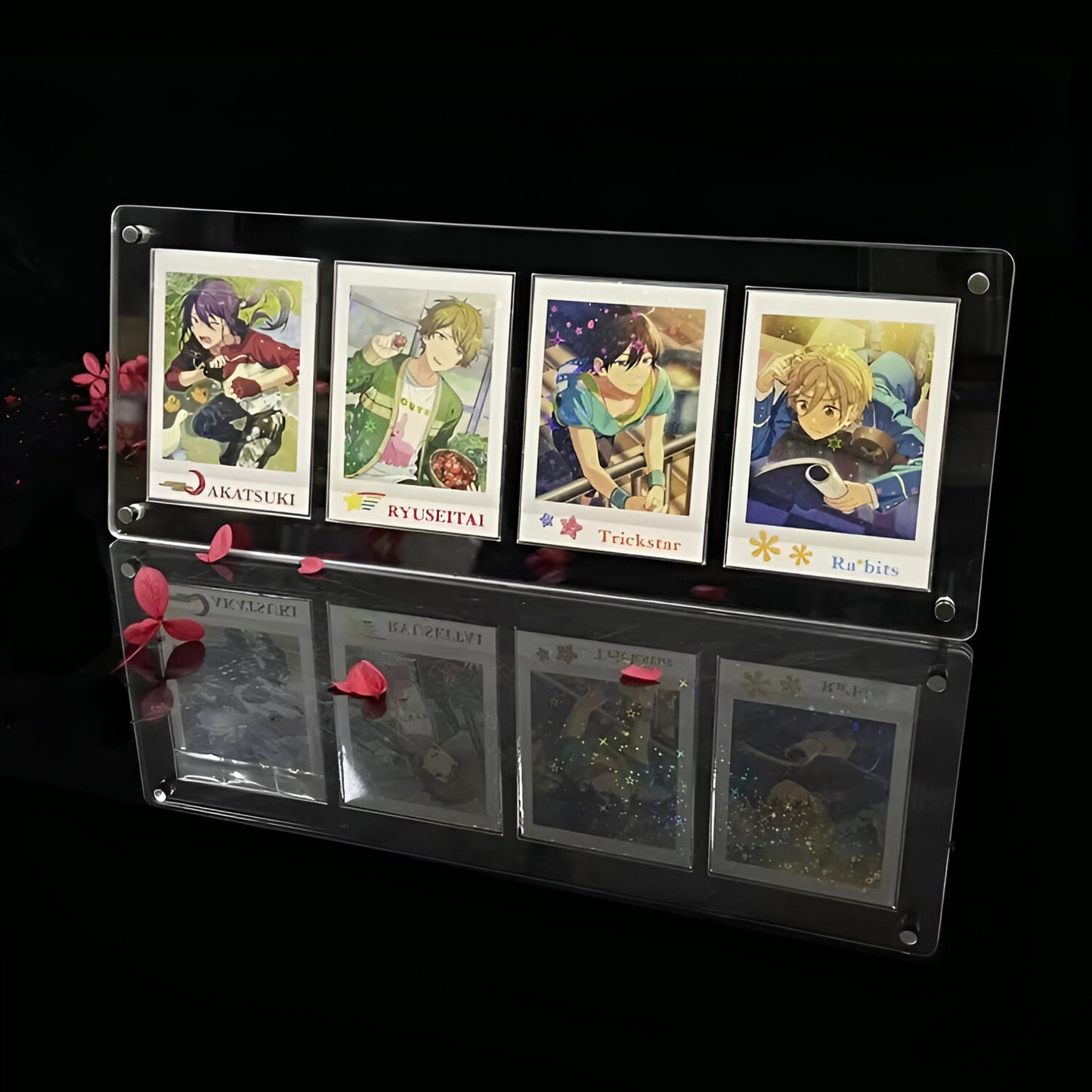 Cadre d'exposition cartes de collection : Pokémon / Yu-Gi-Oh / P.A Shot / Extra Action