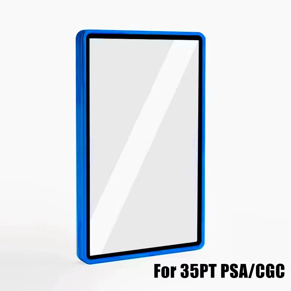 Multicolor Aluminum Alloy Graded Card Protect Cases for PSA CGC BGS Graded Cards, Scratch Resistant Trading Card Holder