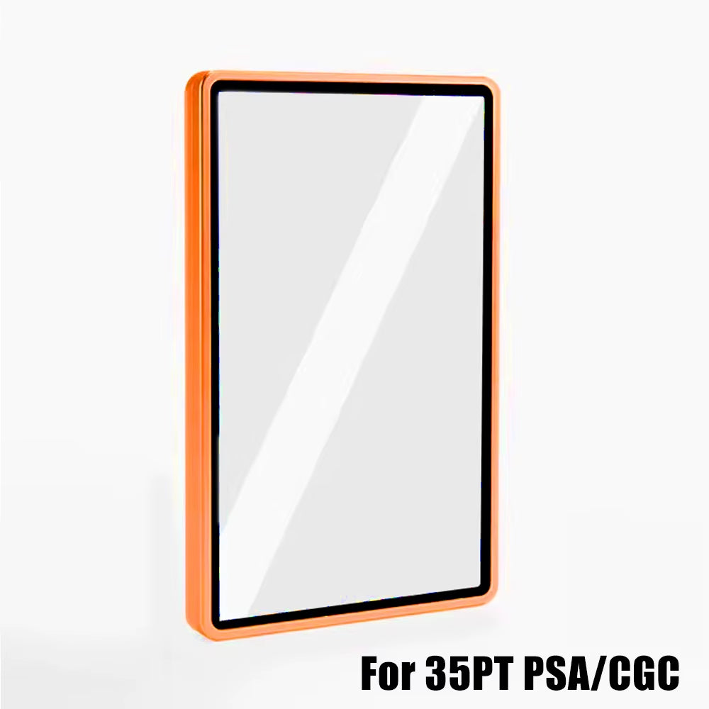 Multicolor Aluminum Alloy Graded Card Protect Cases for PSA CGC BGS Graded Cards, Scratch Resistant Trading Card Holder