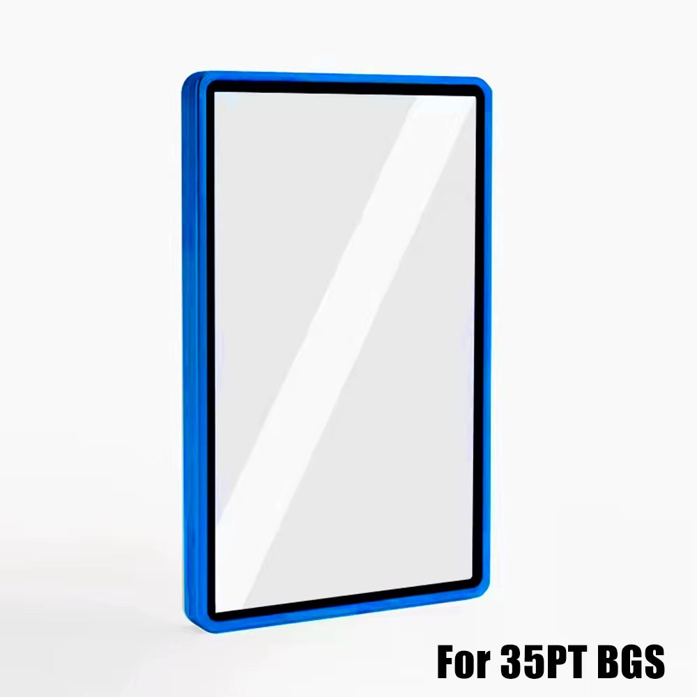 Multicolor Aluminum Alloy Graded Card Protect Cases for PSA CGC BGS Graded Cards, Scratch Resistant Trading Card Holder