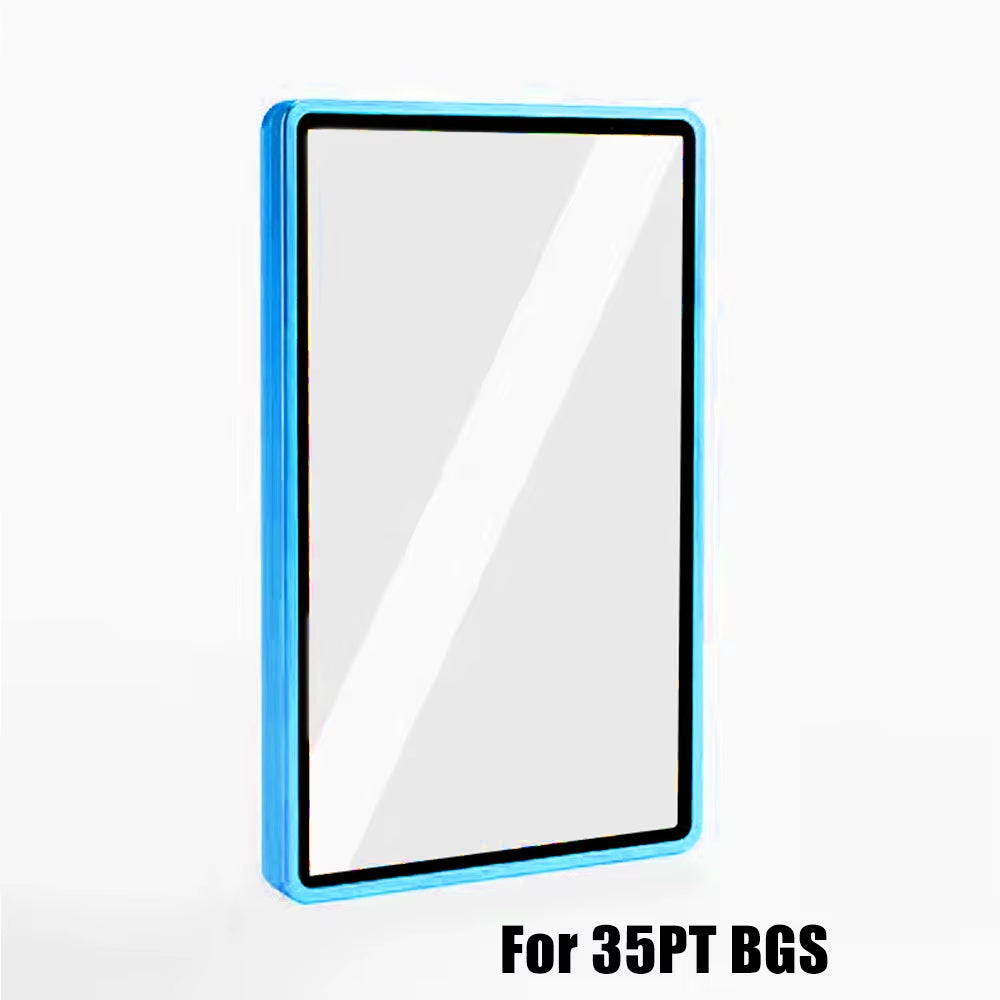 Multicolor Aluminum Alloy Graded Card Protect Cases for PSA CGC BGS Graded Cards, Scratch Resistant Trading Card Holder