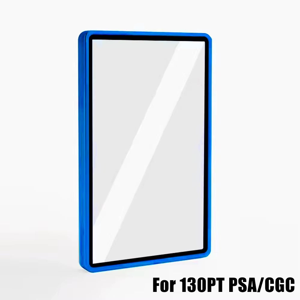 Multicolor Aluminum Alloy Graded Card Protect Cases for PSA CGC BGS Graded Cards, Scratch Resistant Trading Card Holder