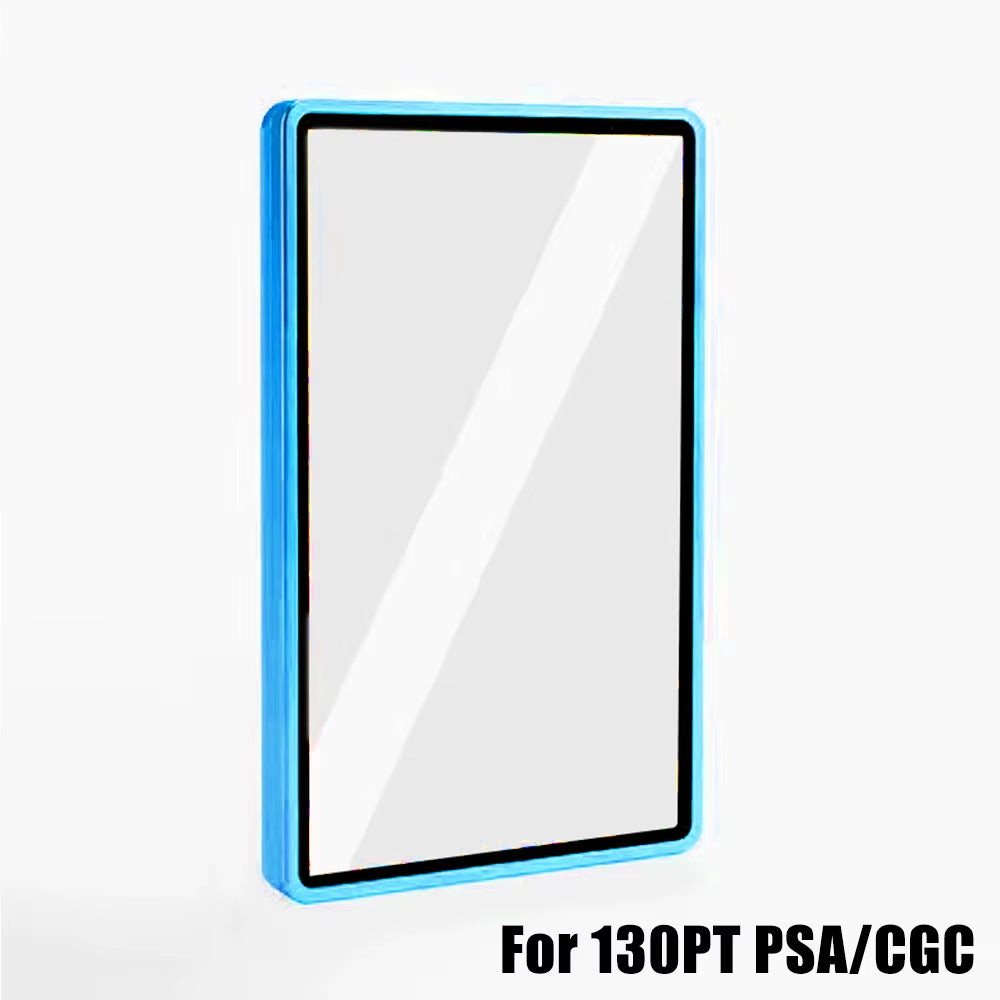 Multicolor Aluminum Alloy Graded Card Protect Cases for PSA CGC BGS Graded Cards, Scratch Resistant Trading Card Holder