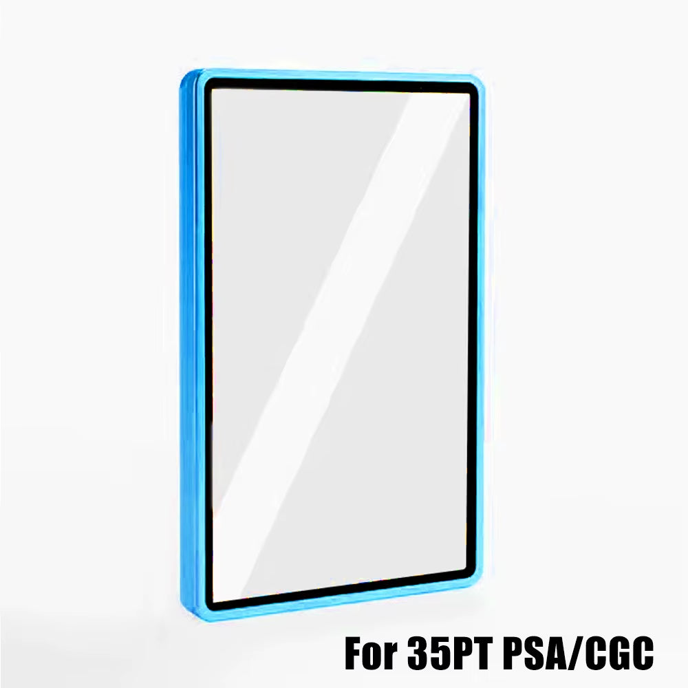 Multicolor Aluminum Alloy Graded Card Protect Cases for PSA CGC BGS Graded Cards, Scratch Resistant Trading Card Holder