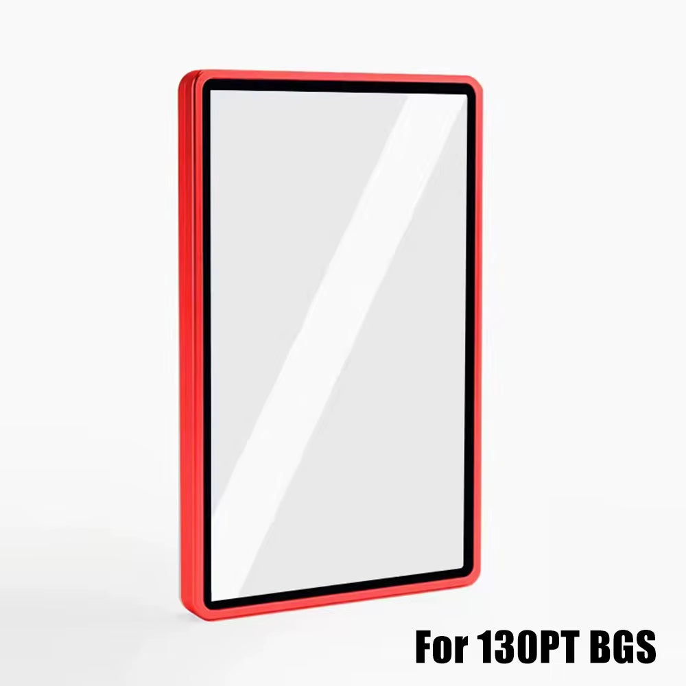 Multicolor Aluminum Alloy Graded Card Protect Cases for PSA CGC BGS Graded Cards, Scratch Resistant Trading Card Holder