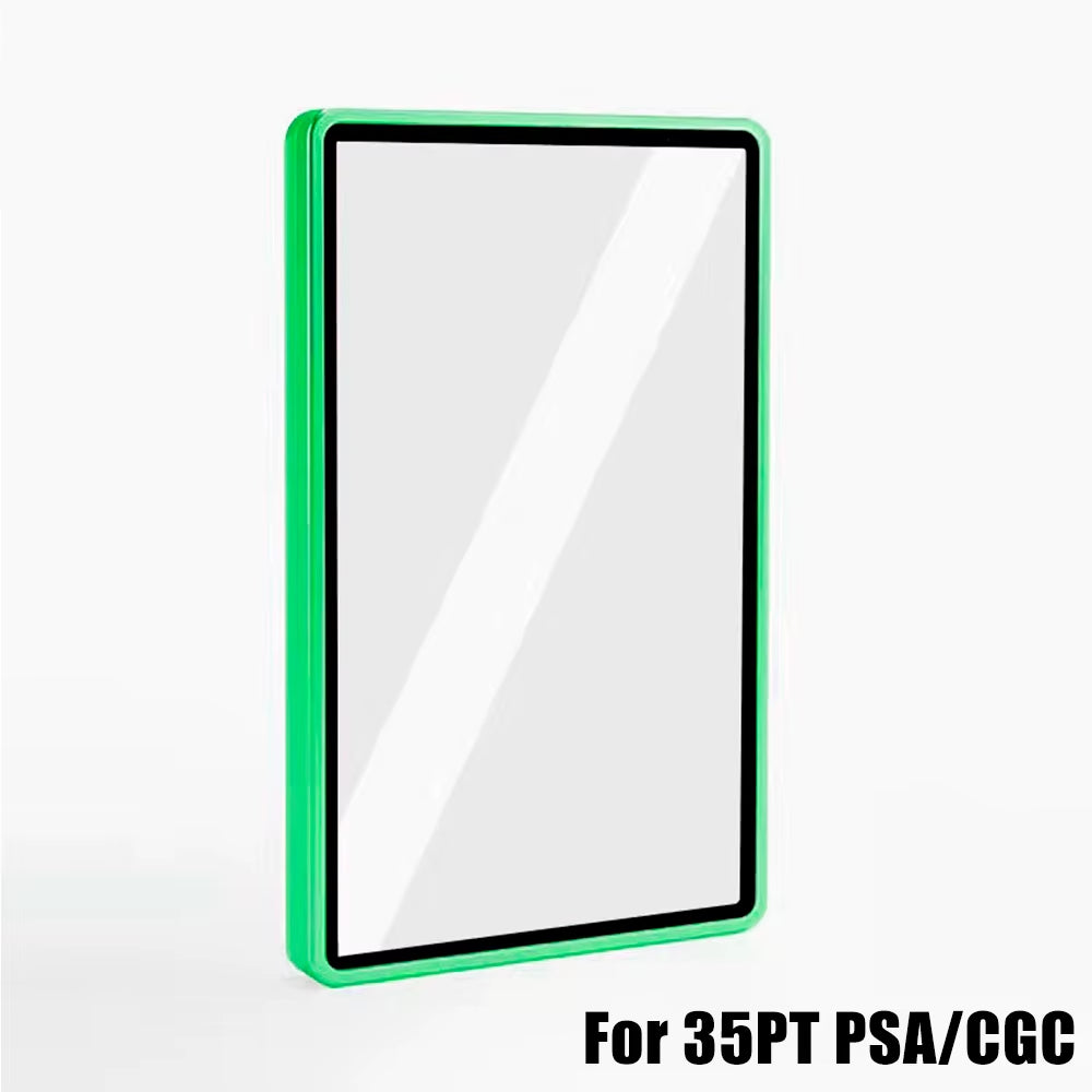 Multicolor Aluminum Alloy Graded Card Protect Cases for PSA CGC BGS Graded Cards, Scratch Resistant Trading Card Holder
