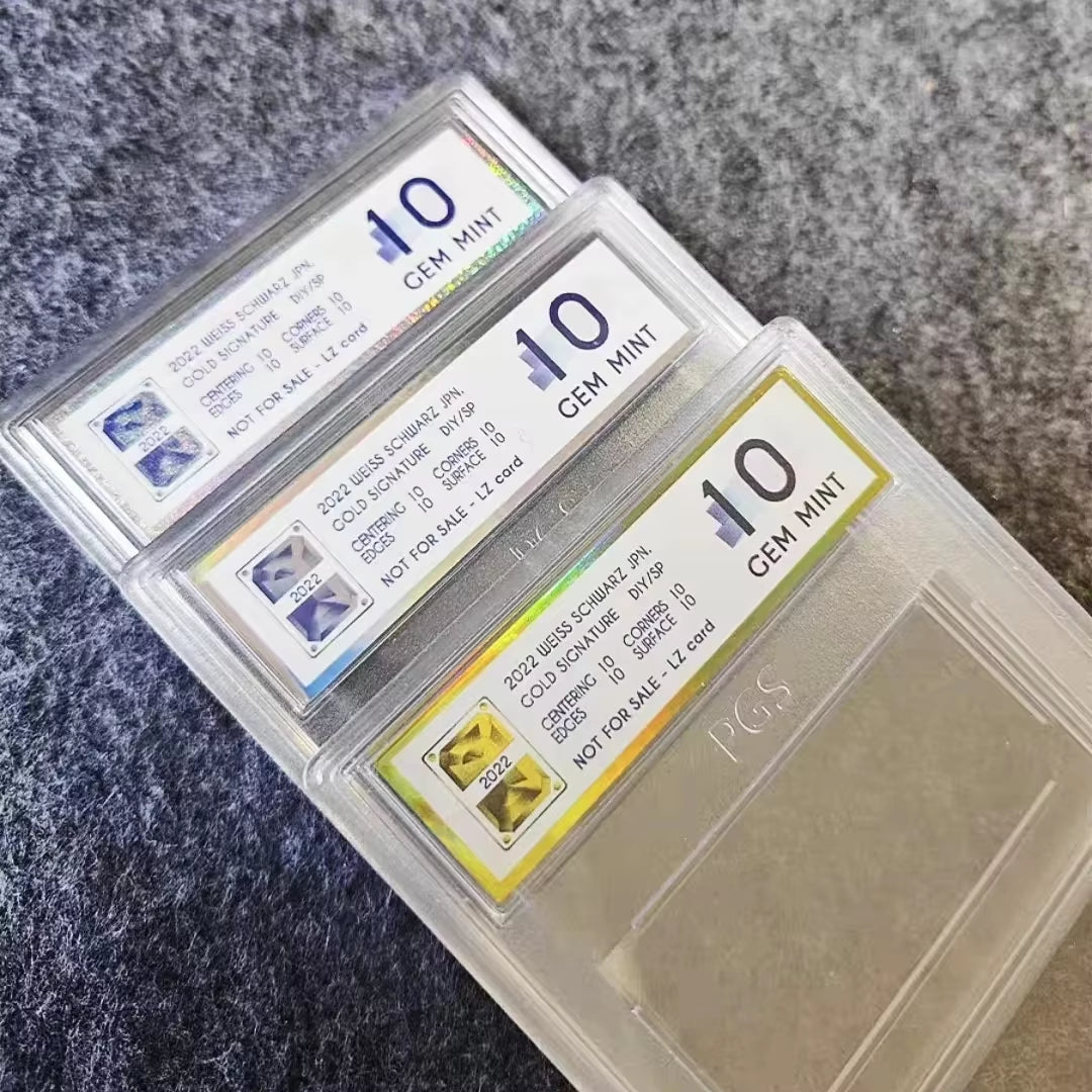 Pokemon WS DIY Label Plastic Card Brick Collector Card Protective Shell 63*88 Card Not Included Custom DIY Label