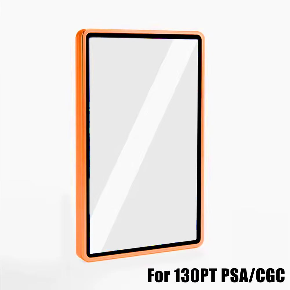 Multicolor Aluminum Alloy Graded Card Protect Cases for PSA CGC BGS Graded Cards, Scratch Resistant Trading Card Holder