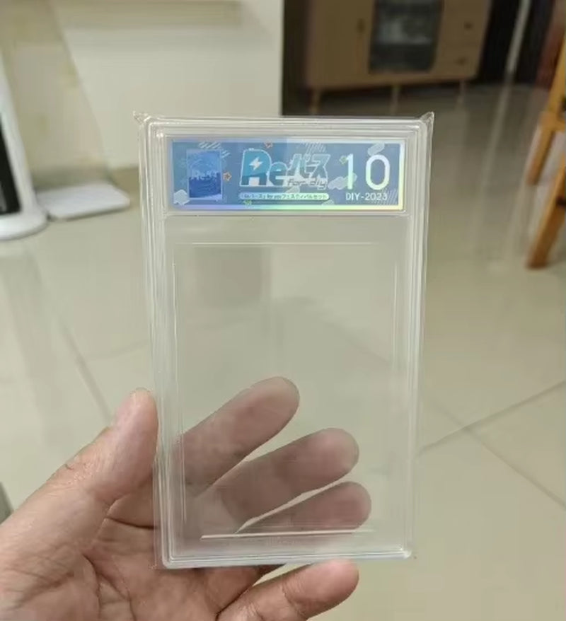 Pokemon WS DIY Label Plastic Card Brick Collector Card Protective Shell 63*88 Card Not Included Custom DIY Label