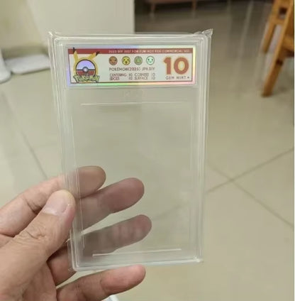 Pokemon WS DIY Label Plastic Card Brick Collector Card Protective Shell 63*88 Card Not Included Custom DIY Label