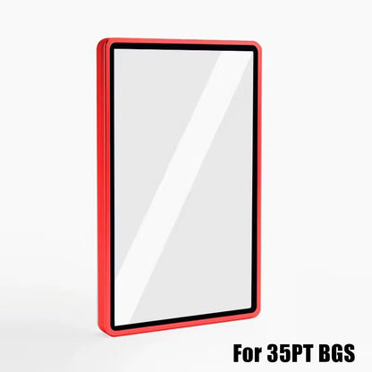 Multicolor Aluminum Alloy Graded Card Protect Cases for PSA CGC BGS Graded Cards, Scratch Resistant Trading Card Holder