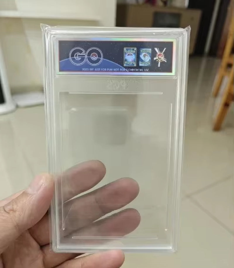 Pokemon WS DIY Label Plastic Card Brick Collector Card Protective Shell 63*88 Card Not Included Custom DIY Label