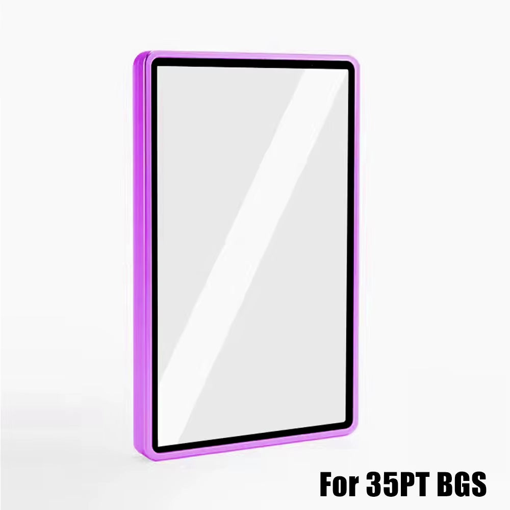 Multicolor Aluminum Alloy Graded Card Protect Cases for PSA CGC BGS Graded Cards, Scratch Resistant Trading Card Holder