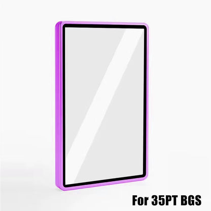 Multicolor Aluminum Alloy Graded Card Protect Cases for PSA CGC BGS Graded Cards, Scratch Resistant Trading Card Holder