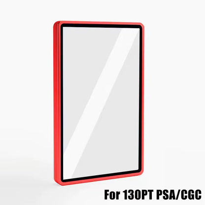 Multicolor Aluminum Alloy Graded Card Protect Cases for PSA CGC BGS Graded Cards, Scratch Resistant Trading Card Holder