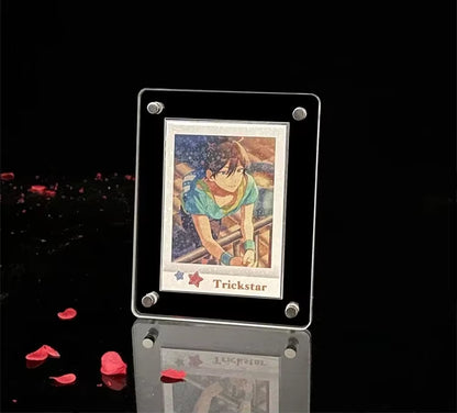 PTCG Pokemon Yu-Gi-Oh Anime Character Collection Card Display Stand Polaroid Picture Frame Thickened Acrylic Card Brick No Card