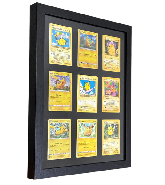 Trading Card Display Frame Wall Mountable PSA CGC Ace Pokemon Card Topps Sports UK
