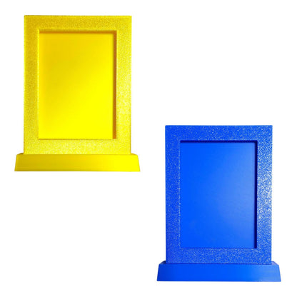 Toploader Display Stand - Multiple Colors & Wood - Fits Standard 35Pt Toploader
